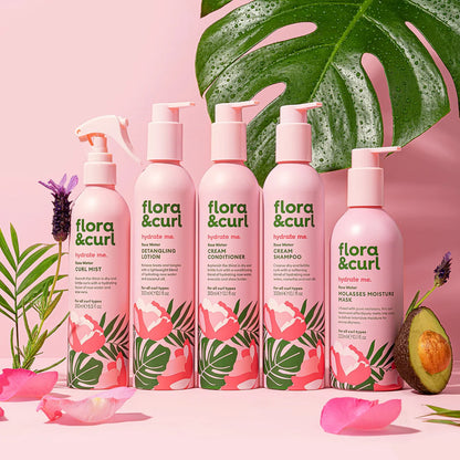 FLORA & CURL Rose Water Cream Conditioner 300ml