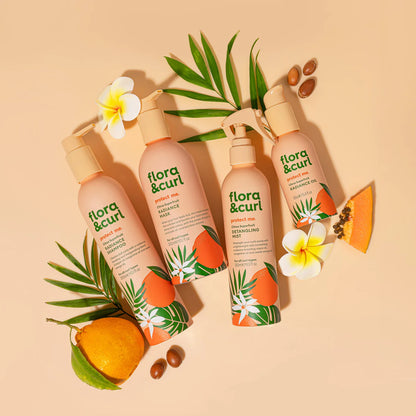 FLORA & CURL protect me. Citrus Superfruit Radiance Shampoo 300ml