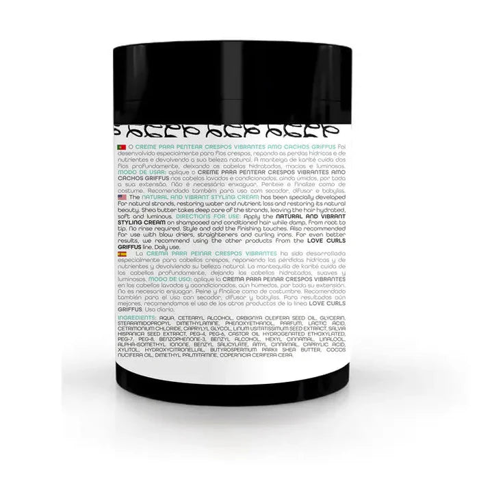 GRIFFUS LOVE CURLS Crespos VIBRANT CURLS LEAVE IN combing cream 1KG