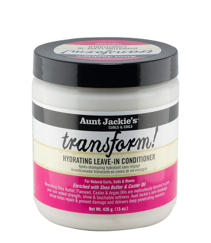 AUNT JACKIE’S Transform! Hydrating Leave-in Conditioner 15 OZ