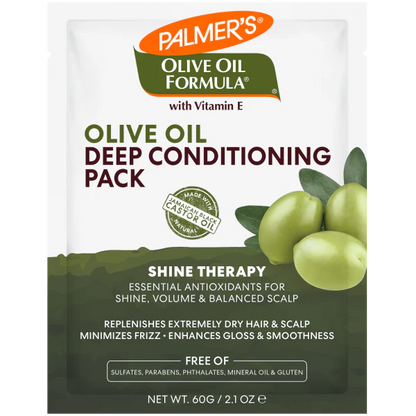 PALMER’S OLIVE OIL FORMULA Shine Therapy Deep Conditioning Pack 60G