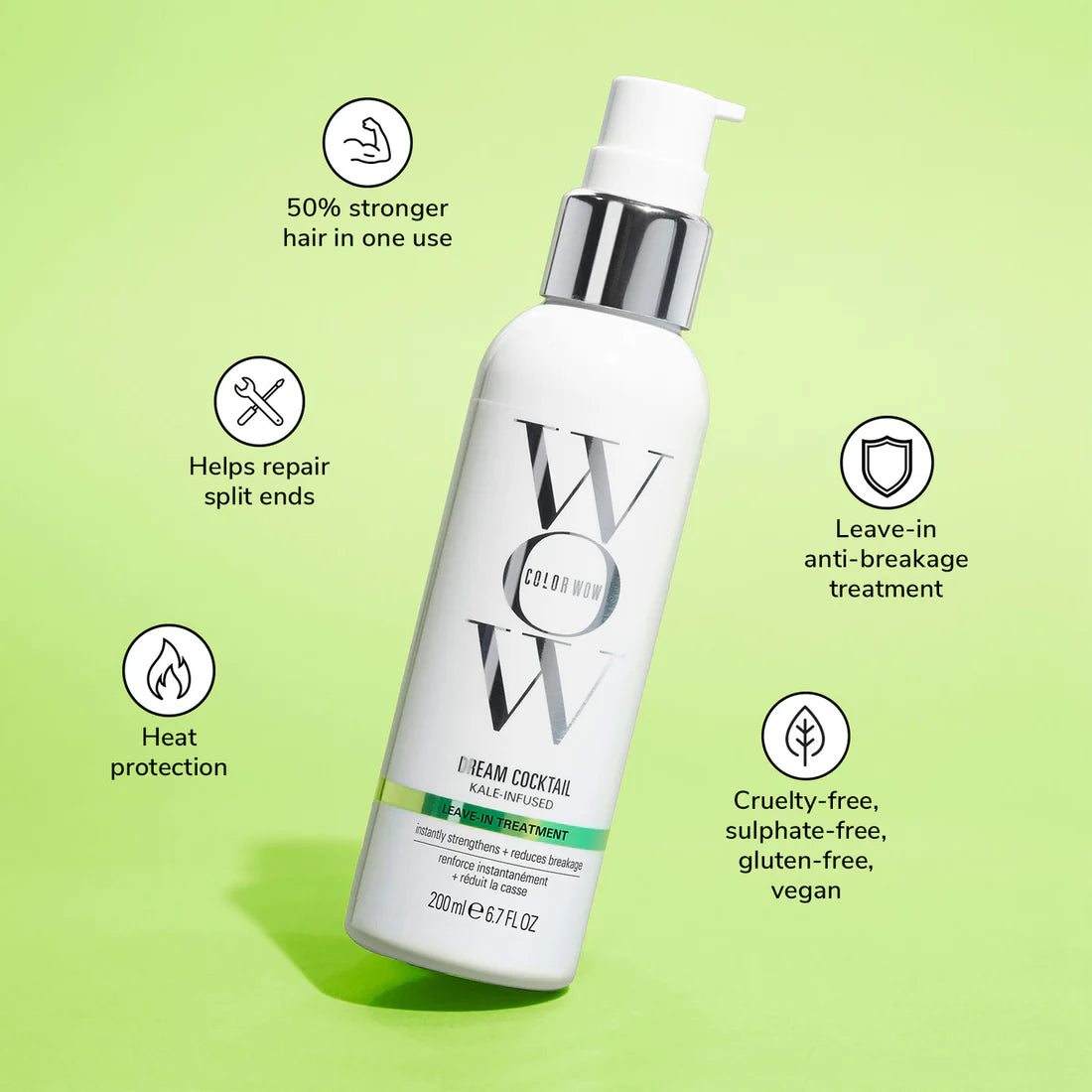 COLOR WOW Dream Cocktail Kale-Infused Leave-in Treatment -200 ml
