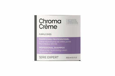 L'ORÉAL PROFESSIONNEL SERIE EXPERT CHROMA CRÈME YELLOW TONES NEUTRALIZING CREAM SHAMPOO FOR BLONDES TO PLATINUM BLONDES 500ML