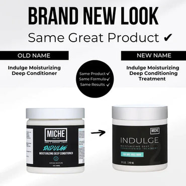 MICHE-INDULGE MOISTURIZING DEEP CONDITIONING TREATMENT 8 OZ