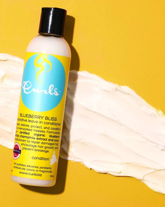 CURLS Blueberry Bliss Reparative Leave-in Conditioner-8 oz