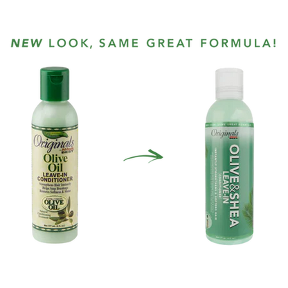 AFRICA'S BEST OLIVE OIL CONDITIONING COLLECTION OLIVE & SHEA LEAVE-IN CONDITIONER 6 oz