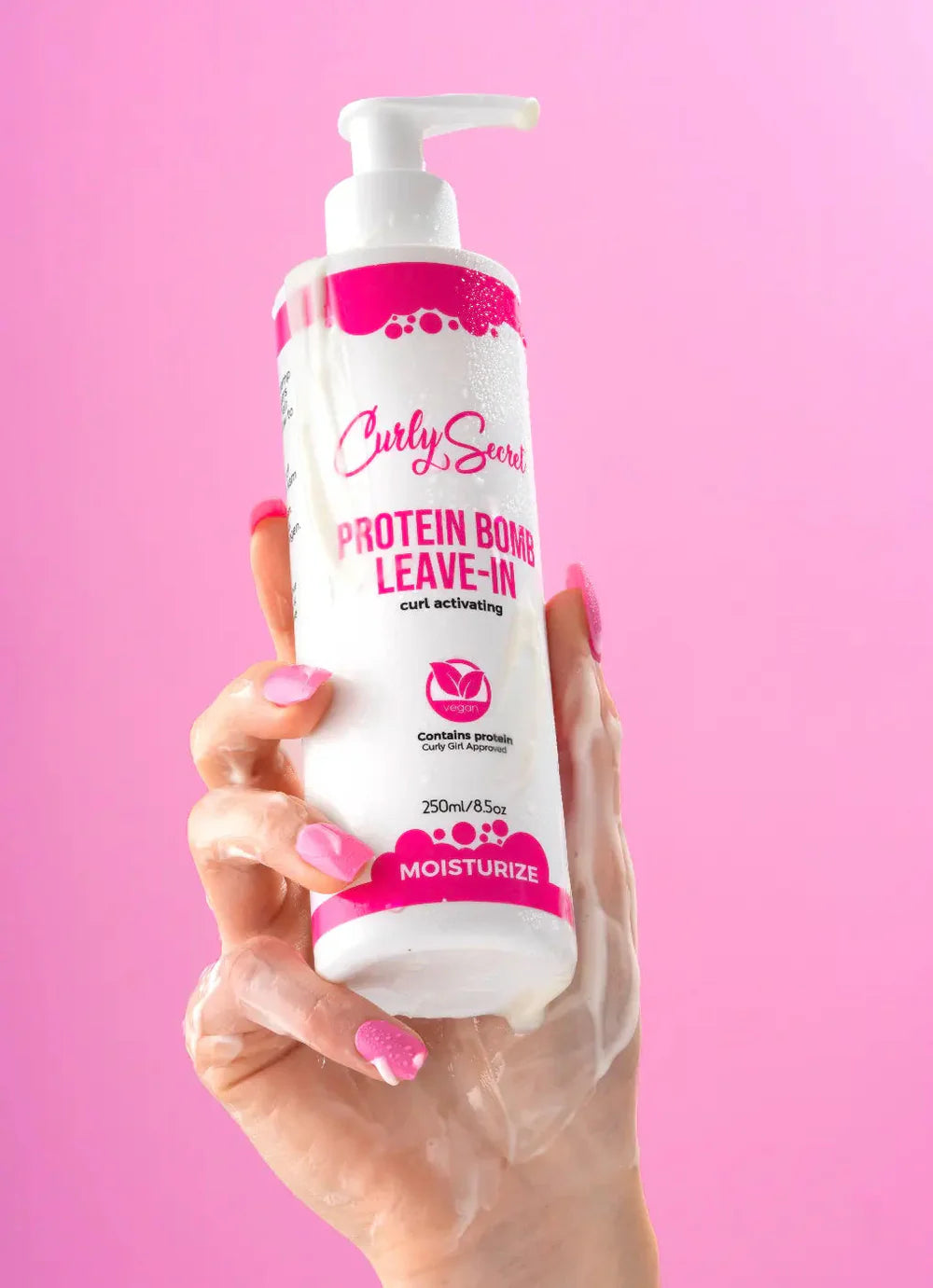 CURLY SECRET PROTEIN BOMB LEAVE-IN