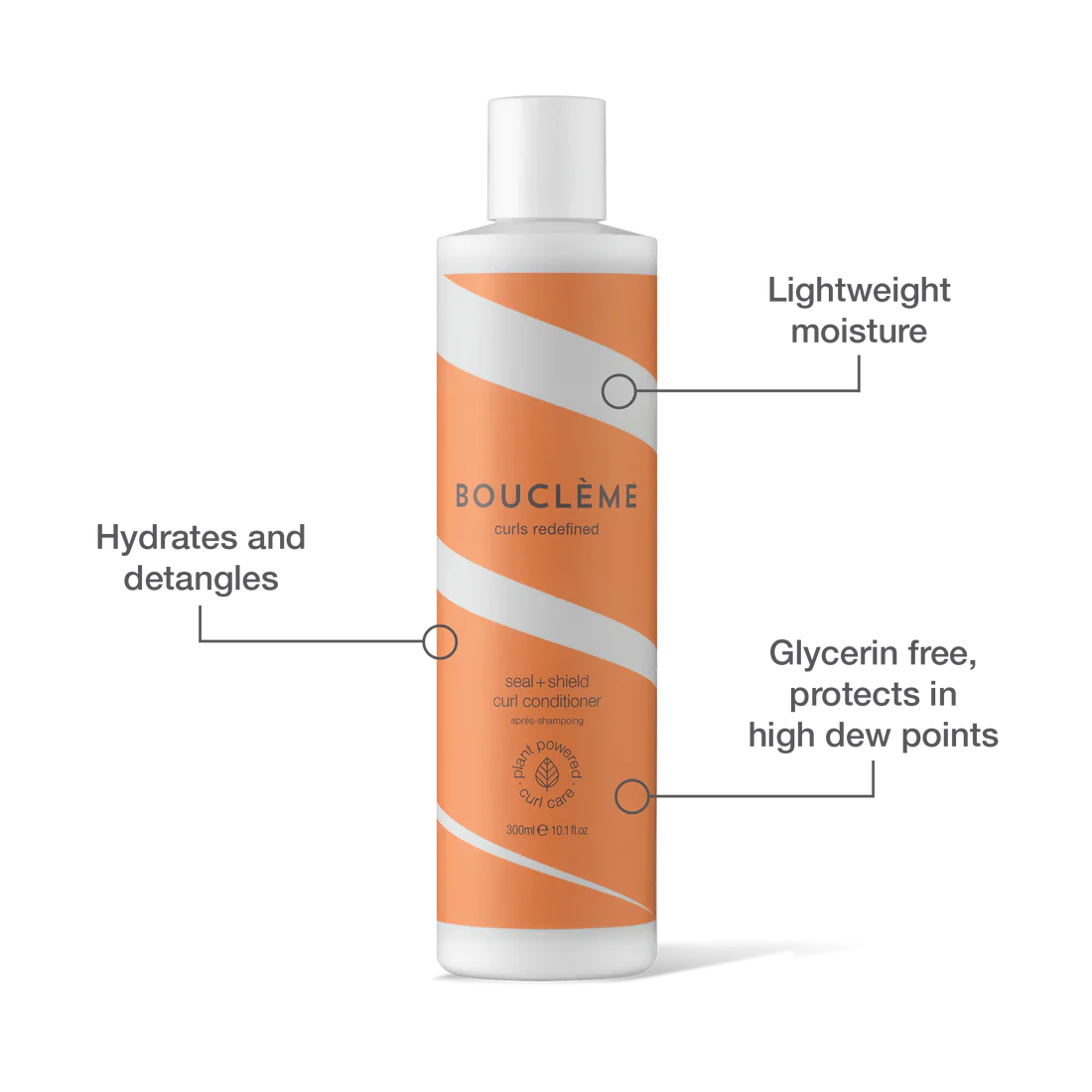 BOUCLEME Seal + Shield Curl Conditioner-300ml