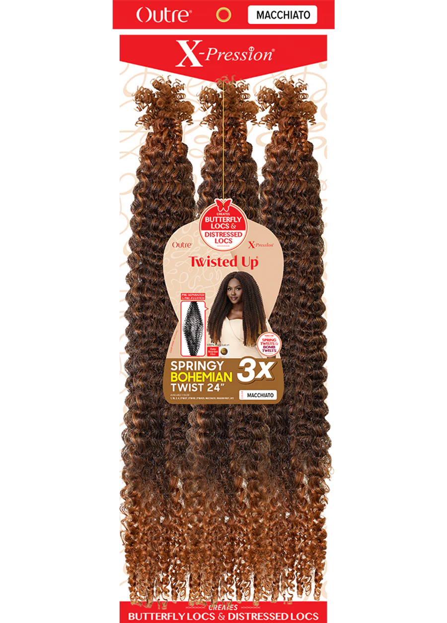 Outre X-Pression Twisted Up - Springy Bohemian Twist