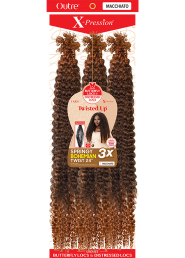 Outre X-Pression Twisted Up - Springy Bohemian Twist