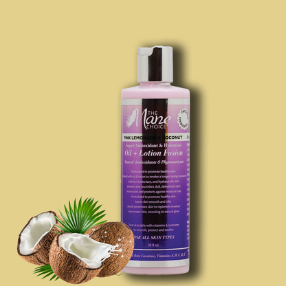 The Mane Choice Pink Lemonade & Coconut Oil + Lotion Fusion 10oz