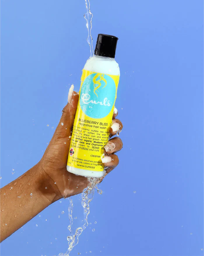 CURLS Blueberry Bliss Reparative Hair Wash-8 oz