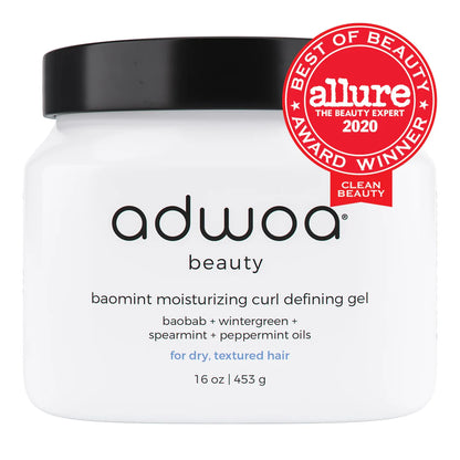ADWOA BEAUTY baomint moisturizing curl defining gel
