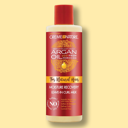 Creme of Nature Argan Oil Moisture Recovery Leave-In Curl Milk 236ml