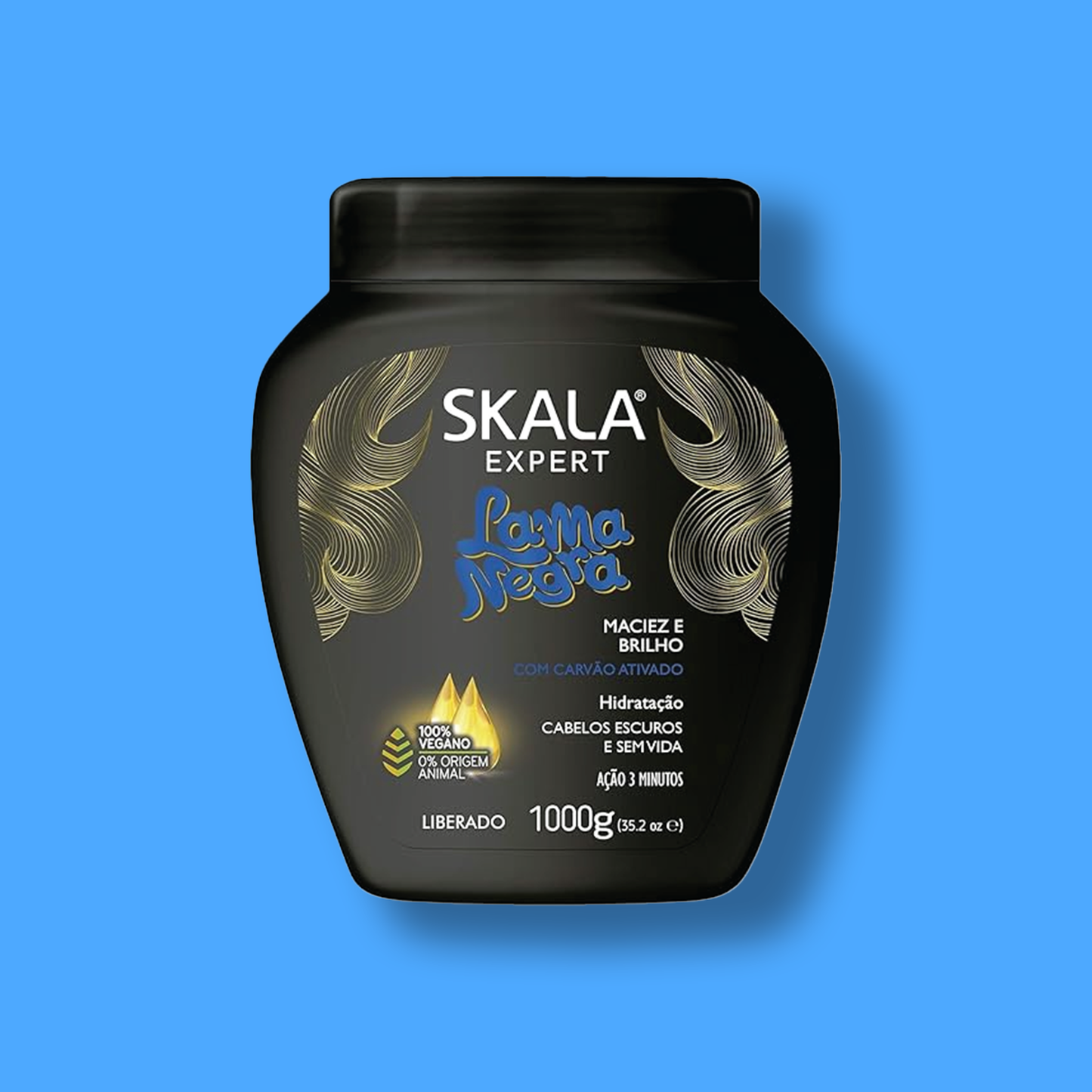 Skala - Expert - Creme de Tratamento Lama Negra 1000g