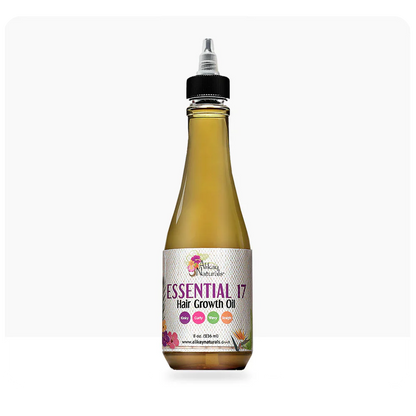 ALIKAY NATURAL ESSENTIAL 17™ HAIR GROWTH OIL 8 OZ