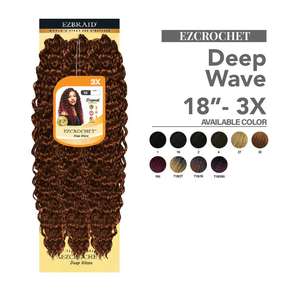 EZ CROCHET Deep Wave 18" - 3X