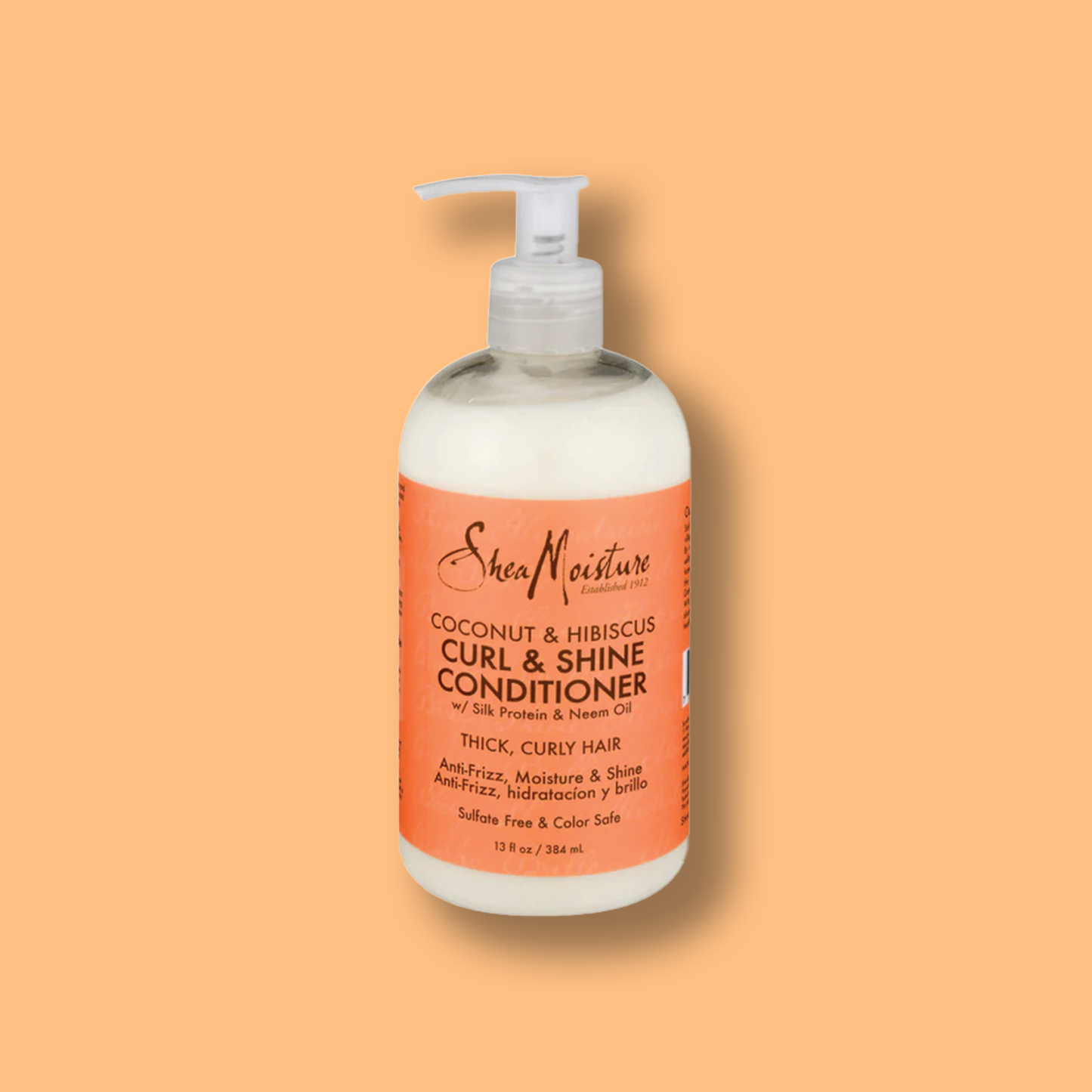 Shea Moisture Coconut & Hibiscus Curl & Shine Conditioner 384ml