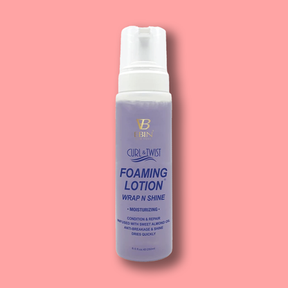 EBIN NEW YORK Curl & Twist Foaming Lotion Moisturizing 8.5 oz 250ml