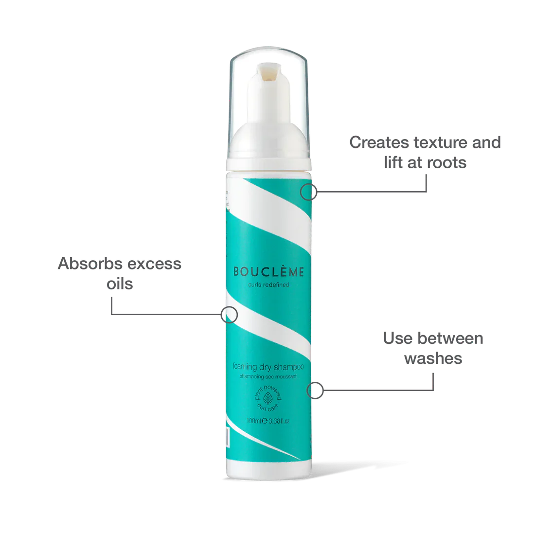 BOUCLEME Foaming Dry Shampoo 100ML