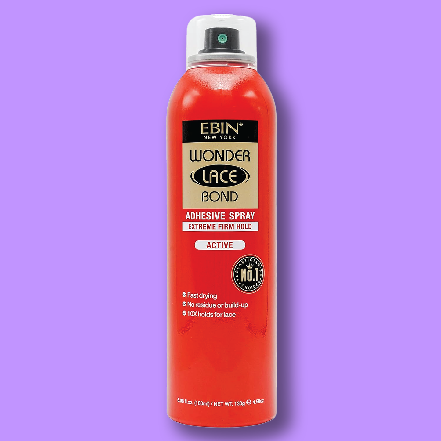EBIN NEW YORK Wonder Lace Bond Adhesive Spray - Extreme Firm Hold 80ml