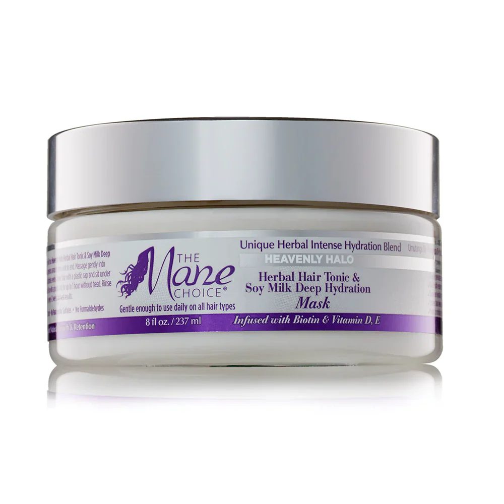 THE MANE CHOICE Heavenly Halo Herbal Hair Tonic & Soy Milk Deep Hydration Mask