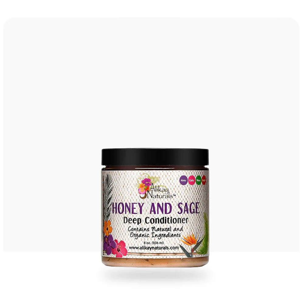 ALIKAY NATURAL HONEY AND SAGE DEEP CONDITIONER 2 oz