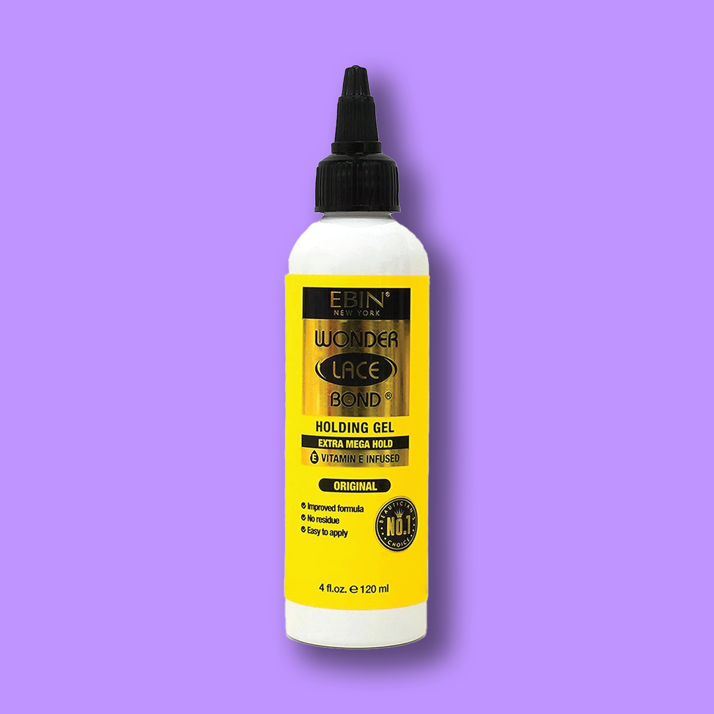 EBIN NEW YORK Wonder Bond Holding Gel 4oz 120ml - Original (Extra Mega Hold)
