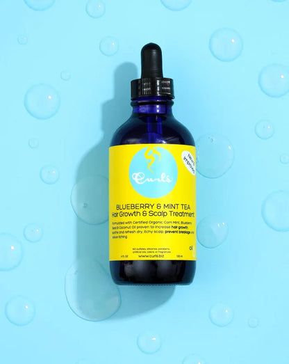 Curls Blueberry & Mint Tea Scalp Treatment-4 oz