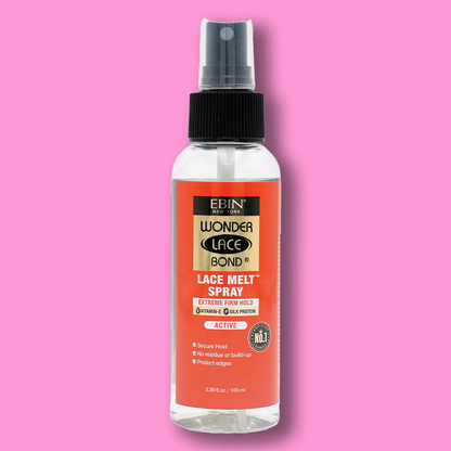 EBIN Wonder Lace Bond Lace Melt Spray (100ml, Active (Extreme Firm Hold))