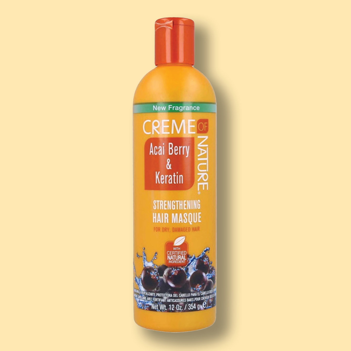 Creme of Nature  Acai Berry & Keratin Strengthening Masque 354ml