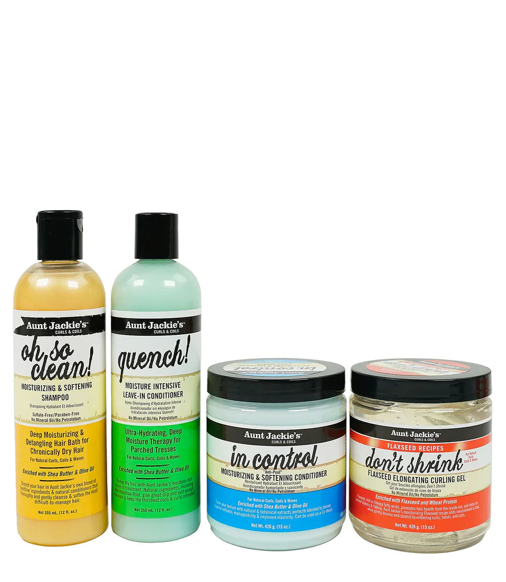 AUNT JACKIE'S The Perfect Wash n’ Go Kit
