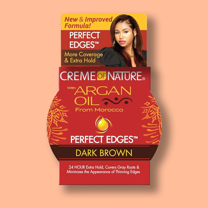 Dark Brown Perfect Edges Cover Gray Roots & Fill Thinning Edges 63.7 g